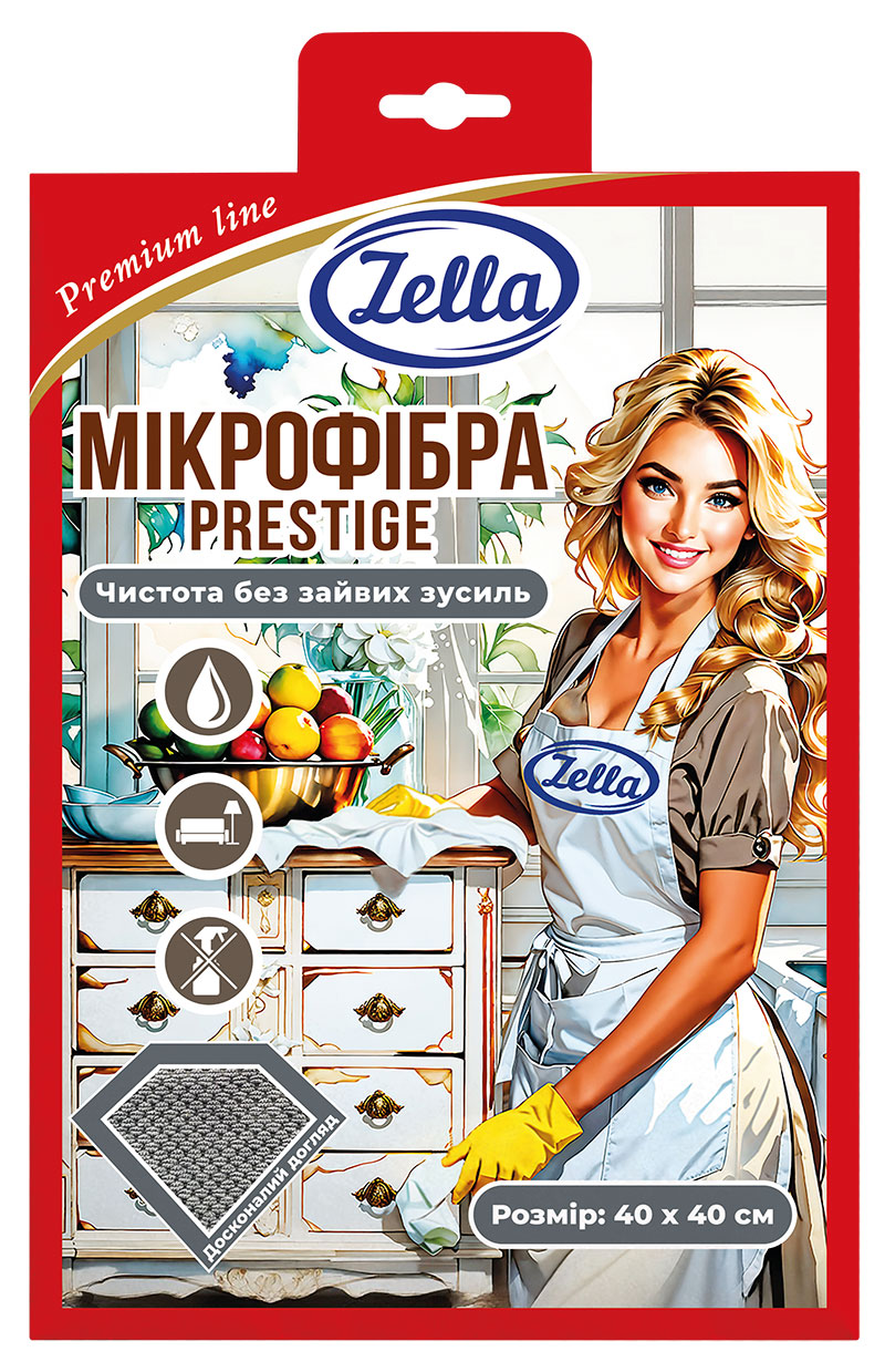 Серветка з мікрофібри для меблів, 